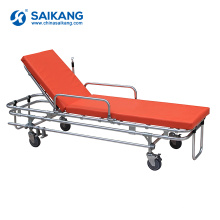 Trolley de camilla de ambulancia de aluminio barato de emergencia SKB039 (A)